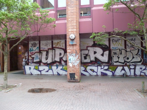 Berlin with Graffiti